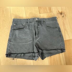 Madewell High-Rise Denim Shorts